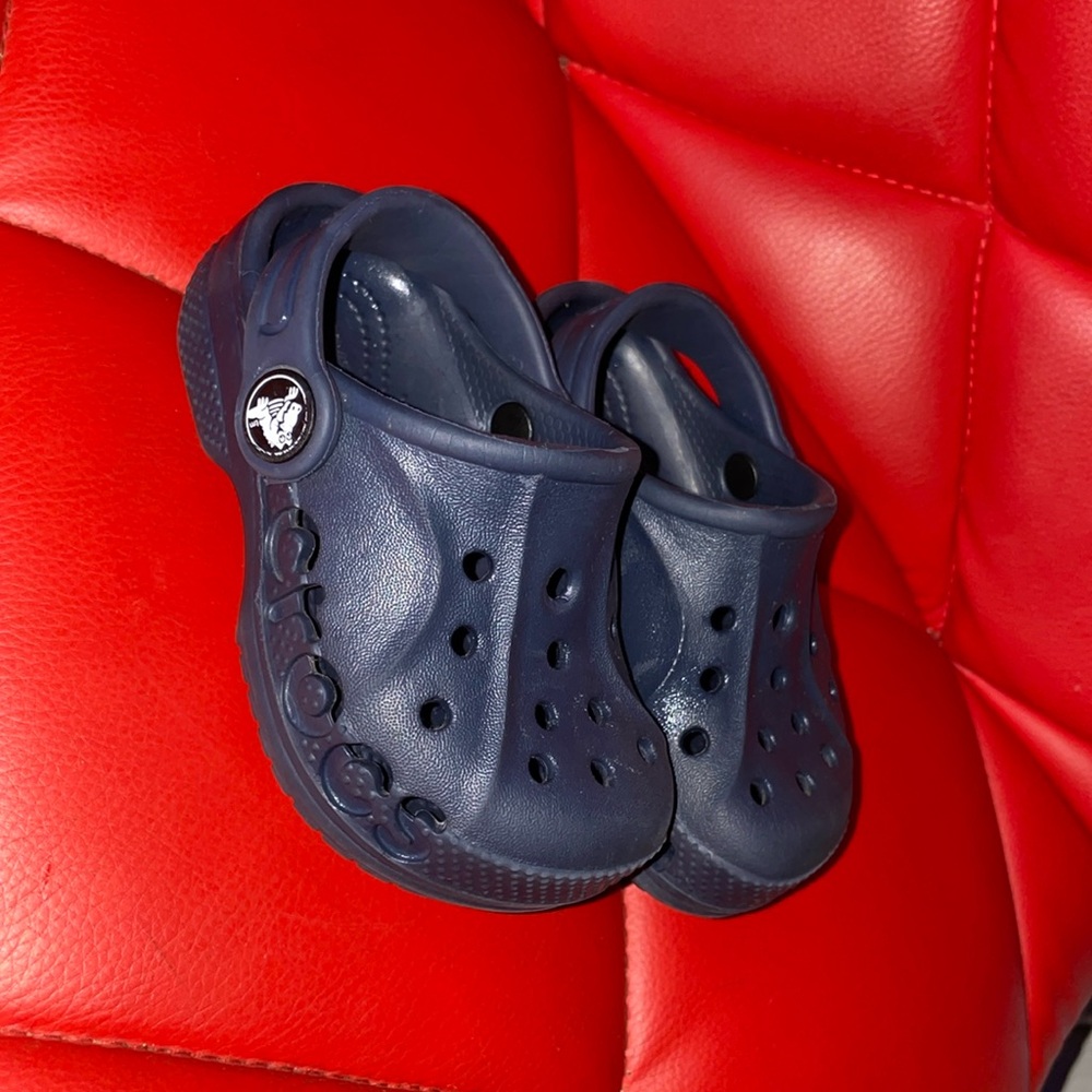 Crocs Toddler Navy Blue